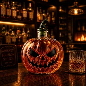2026 Halloween Jack O’ Lantern Pumpkin Whiskey Decanter 9 2026 Halloween Jack O’ Lantern Pumpkin Whiskey Decanter