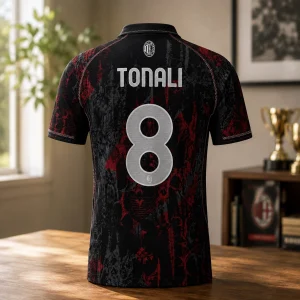 AC Milan x PUMA x Chrome Hearts The Diavolo Concept Football Jersey