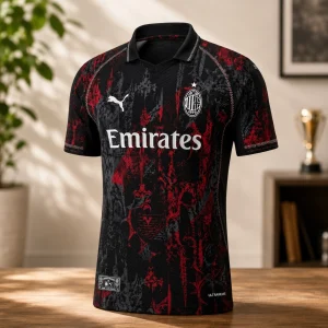 AC Milan x PUMA x Chrome Hearts The Diavolo Concept Football Jersey