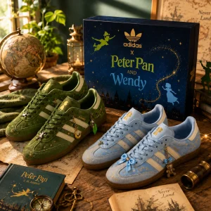 Adidas x Disney Peter Pan & Wendy Samba Sneakers 9 Adidas x Disney Peter Pan & Wendy Samba Sneakers