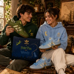 Adidas x Disney Peter Pan & Wendy Samba Sneakers 13 Adidas x Disney Peter Pan & Wendy Samba Sneakers