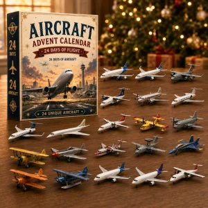 Aircraft 2026 Christmas Advent Calendar – 24-Day Aviation Countdown