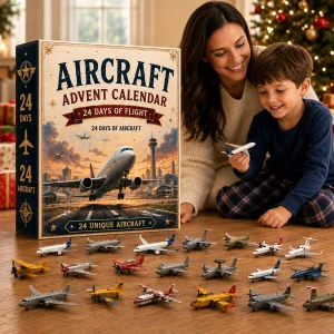 Aircraft 2026 Christmas Advent Calendar – 24-Day Aviation Countdown