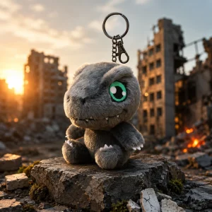 Digimon x 7-Eleven Hong Kong Agumon Special Edition Plush Keychain