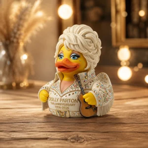 Dolly Parton 70th Anniversary Collectible Rubber Duck Figure