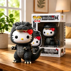 Funko Pop Hello Kitty x Godzilla HelloZilla 2026 Collectible Figure