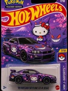 Hot Wheels x Hello Kitty x Pokémon Special Edition Collectible Figure 10 Hot Wheels x Hello Kitty x Pokémon Special Edition Collectible Figure