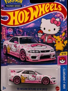 Hot Wheels x Hello Kitty x Pokémon Special Edition Collectible Figure 13 Hot Wheels x Hello Kitty x Pokémon Special Edition Collectible Figure