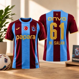 Mo Salah Trabzonspor Joma 2026-27 Home Jersey 8 Mo Salah Trabzonspor Joma 2026-27 Home Jersey