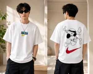 Nike x One Piece Luffy Jolly Roger Graphic T-Shirt