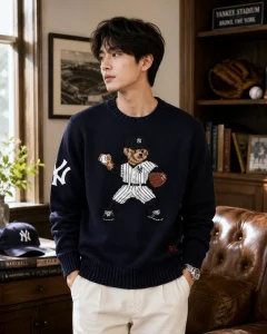 Polo Ralph Lauren New York Yankees Polo Bear Sweater 10 Polo Ralph Lauren New York Yankees Polo Bear Sweater