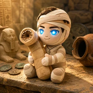 Timothée Chalamet Dune Desert Mummy Halloween Plush Doll