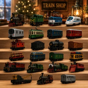 Trains & Rail Vehicles 2026 Christmas Advent Calendar